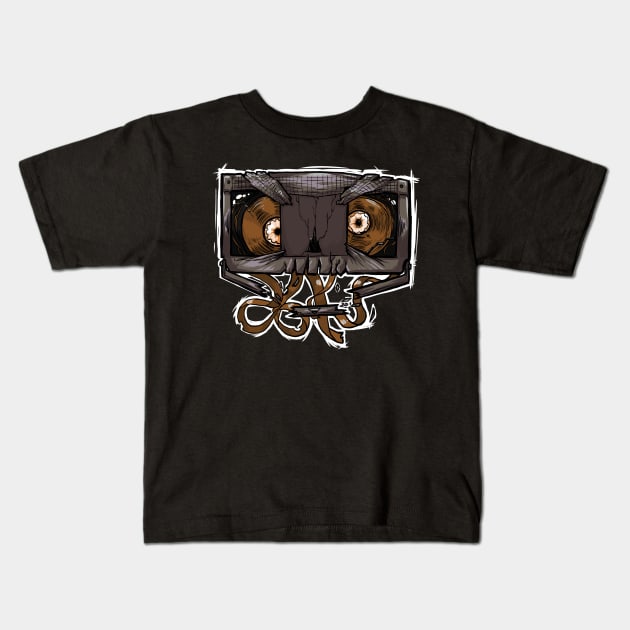 V/H/S Kids T-Shirt by Sir Sasquatch Arts